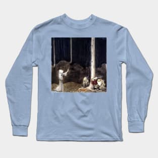 Brother St Martin and the Three Trolls - John Bauer Long Sleeve T-Shirt